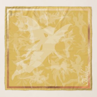 Classic Gold Enchanting Fairy Scarf