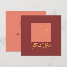 Classic  Gold Leaf Elegant Purple Pink