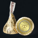 Classic Golden Wedding Anniversary Hershey®'s Kisses®<br><div class="desc">A Digitalbcon Images Design featuring a Glitter gold and satin color theme with a variety of custom images, shapes, patterns, styles and fonts in this one-of-a-kind "50th Wedding Anniversary" Hersheys Kisses. This elegant and attractive design comes complete with customizable text lettering and elements to suit your own special occasion making...</div>