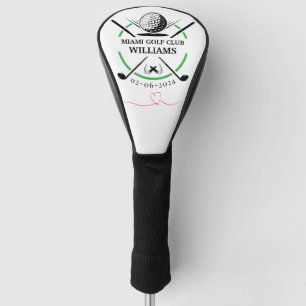 Classic Golf Club Player Name Golf Head Cover