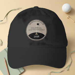 Classic Golf Club Tournament Name Badge Hat