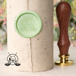 Classic Golf Clubs Golfer Gift Pro Shop Golf Lover Wax Seal Stamp