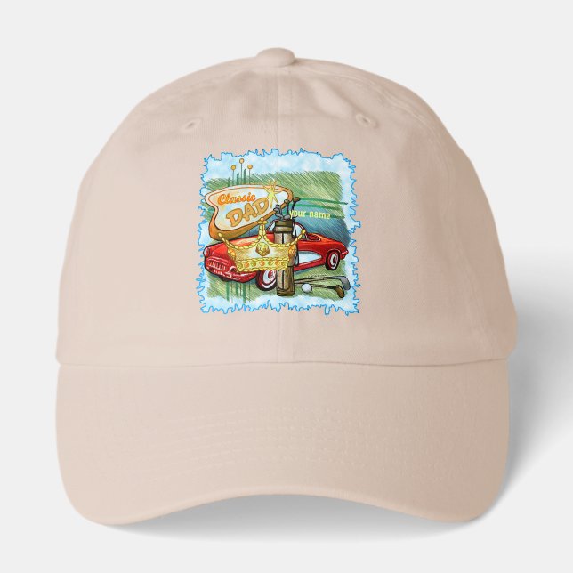 Classic Golf Dad   Hat (Front)
