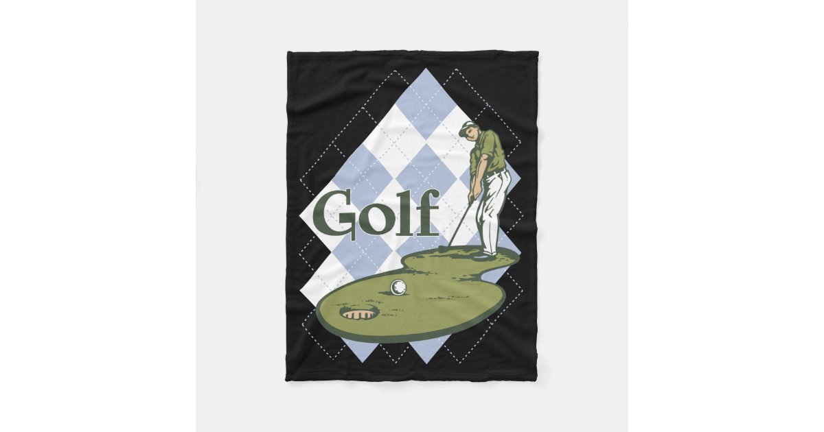 Classic Golf Fleece Blanket 