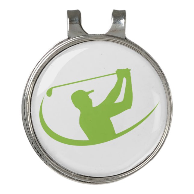 Classic Golf Hat Clip and Ball Marker Combo (Front)