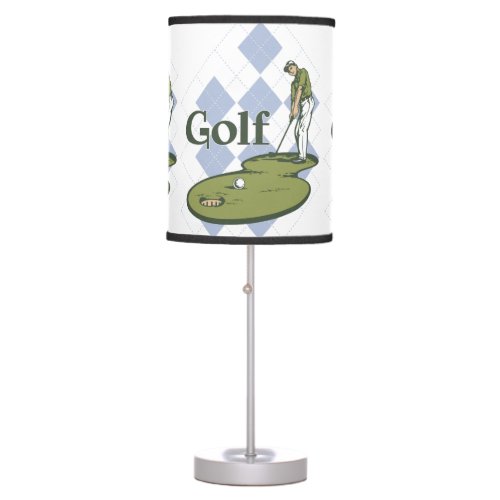 Classic Golf Table Lamp