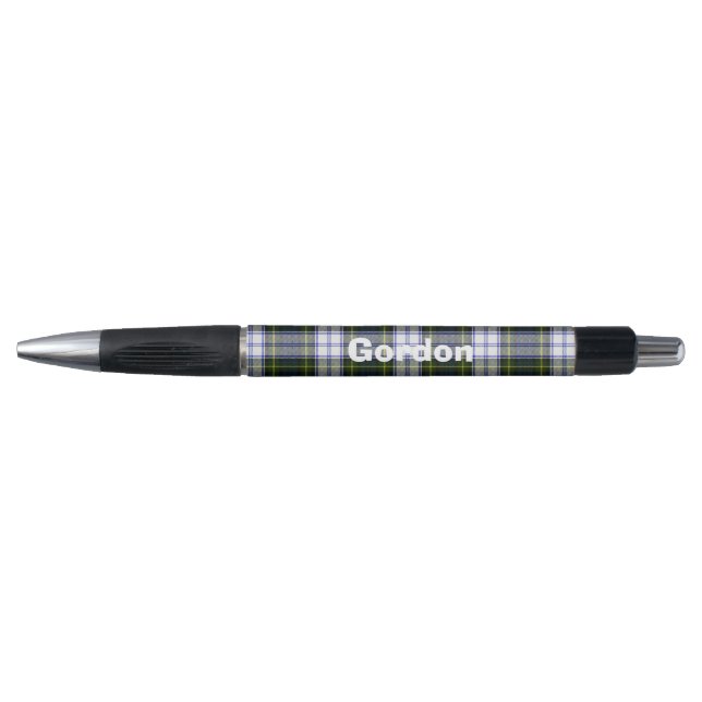 Classic Gordon Dress Plaid Custom Pen (Front)