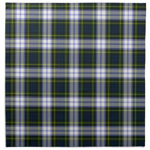 Classic Gordon Dress Tartan Plaid Cloth Napkin