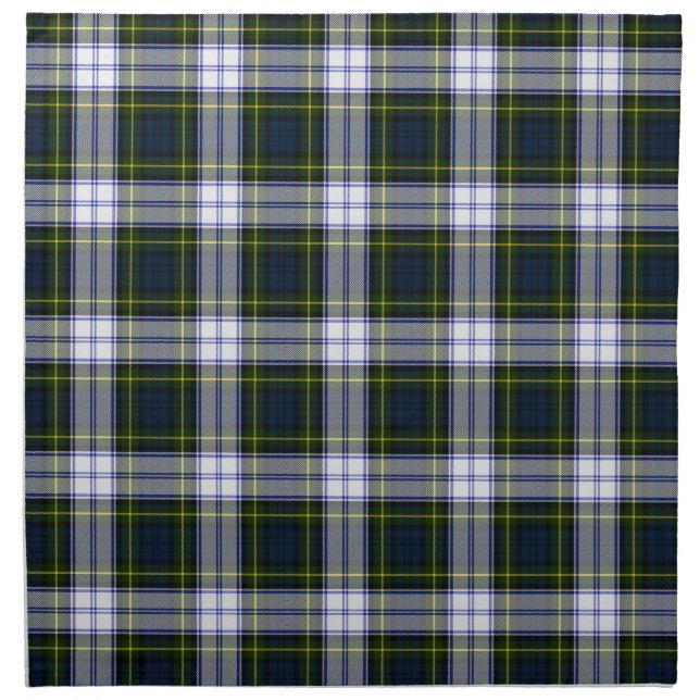 Classic Gordon Dress Tartan Plaid Cloth Napkin (Front)