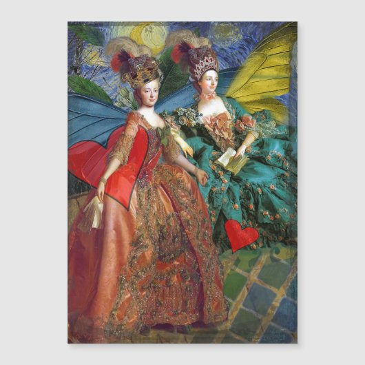 Classic Gothic Gemini Whimsical Butterfly Woman (Front)