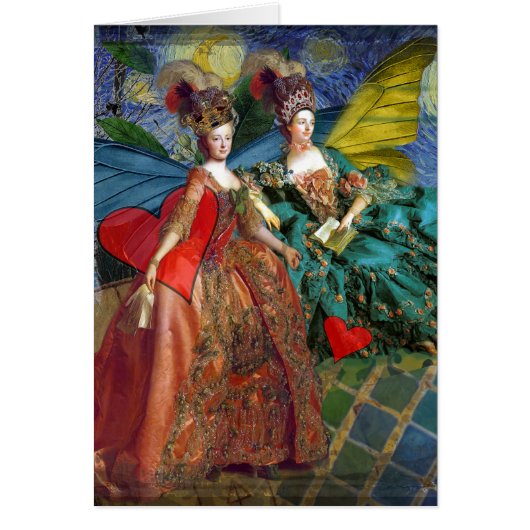 Classic Gothic Gemini Whimsical Butterfly Woman (Front)