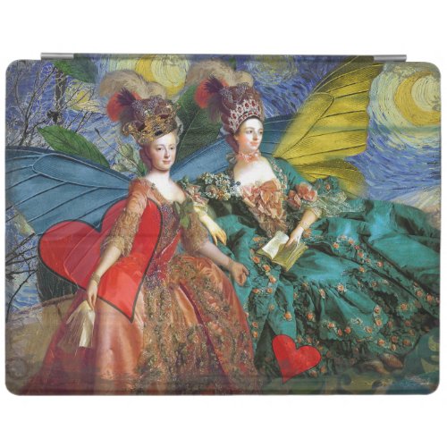 Classic Gothic Gemini Whimsical Butterfly Woman iPad Smart Cover