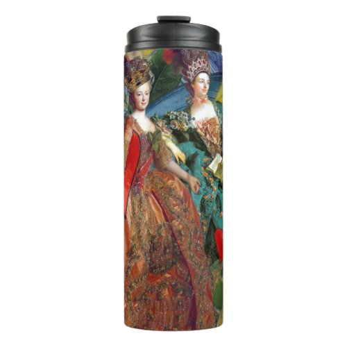 Classic Gothic Gemini Whimsical Butterfly Woman Thermal Tumbler