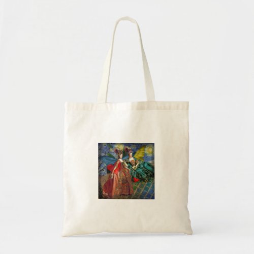 Classic Gothic Gemini Whimsical Butterfly Woman Tote Bag