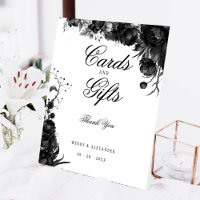 Classic Gothic White Wedding Cards and Gifts