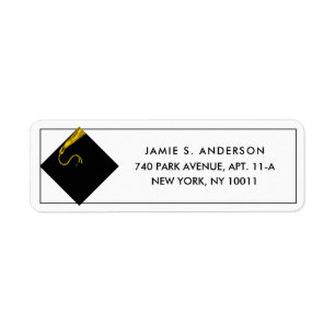 Classic Graduation Return Address Labels