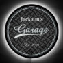 Classic Gray Grey Garage LED Sign
