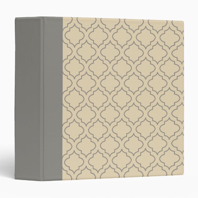 Classic Gray Organizer Binder (Front/Spine)