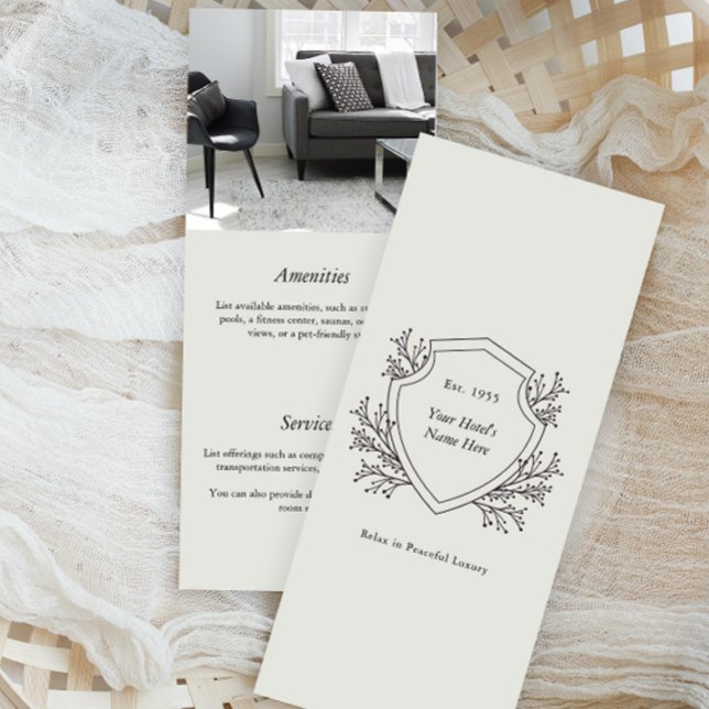 Classic Gray Sage Custom Hotel Brochure (Creator Uploaded)