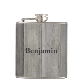 Classic Gray Wood Name