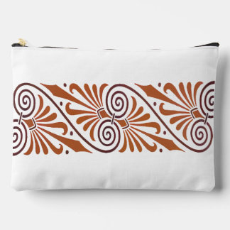 Classic Greek Elegance Neutral Accessory Pouch