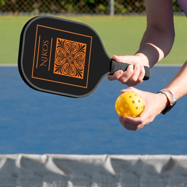 Classic Greek Inspired Personalized Pickleball Paddle (Insitu)