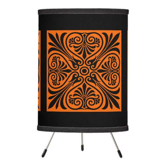 Classic Greek Inspired Tripod Lamp (Front)