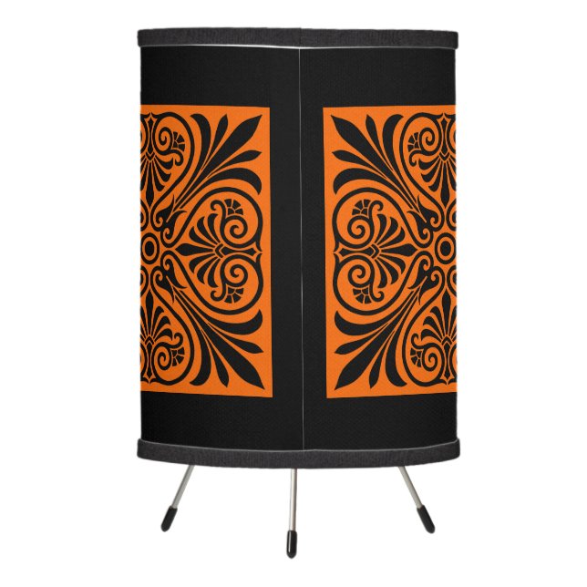 Classic Greek Inspired Tripod Lamp (Back)