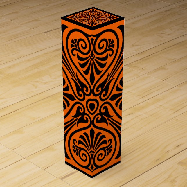 Classic Greek Inspired  Wine Box (Front)