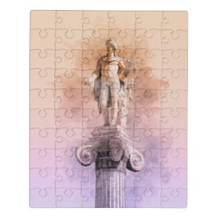 Classic Greek Statue of Apollo Jigsaw Puzzle