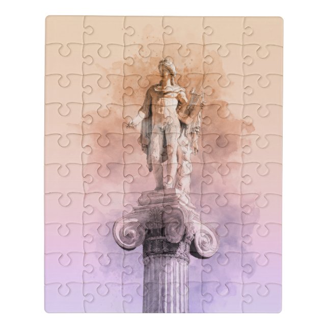 Classic Greek Statue of Apollo Jigsaw Puzzle  (Puzzle Vertical)