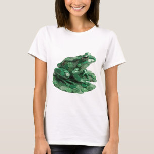 Classic Green ABSTRACT ART Fashion Print T-Shirt