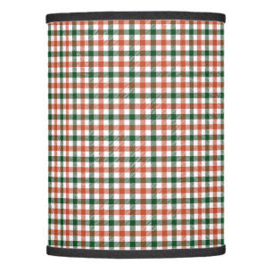 Classic Green Brown Plaid  Lamp Shade