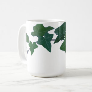 Classic Green English Ivy green botanical Coffee Mug