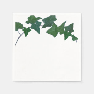 Classic Green English Ivy Napkins