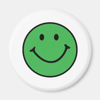 classic green face magnet
