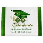 Classic Green Gold Personalized Graduation