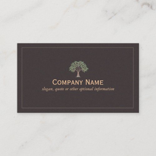 Old Wise Tree Business Card