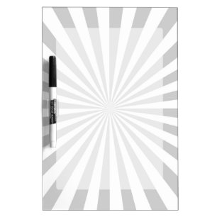 Classic Grey Burst Spinning Wheel Customize This! Dry-Erase Board