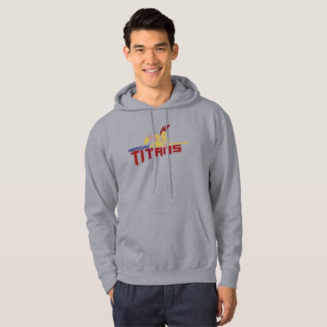Classic Grey Titans Hoodie (Front Full)