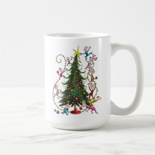 Classic Grinch  Christmas Tree Coffee Mug