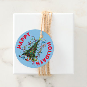 Classic Grinch   Christmas Tree Favor Tags