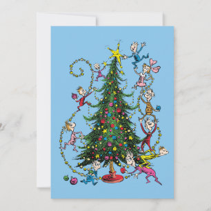 Classic Grinch Christmas Tree Holiday Photo Card
