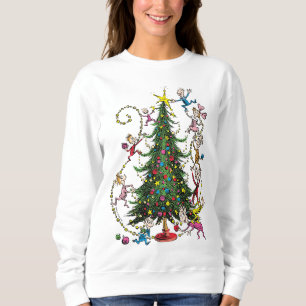 Classic Grinch Christmas Tree Sweatshirt