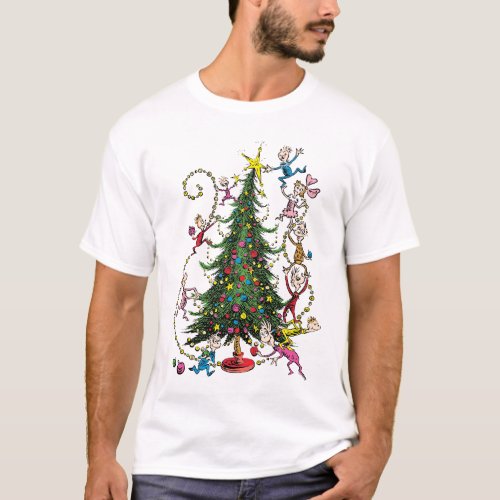 Classic Grinch  Christmas Tree T_Shirt