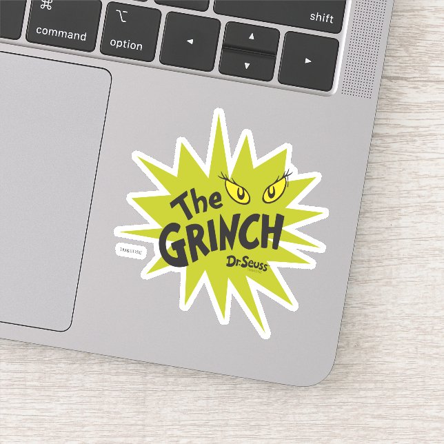 Classic Grinch | Green Starburst Sticker (Detail)