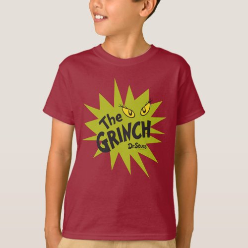 Classic Grinch  Green Starburst T_Shirt