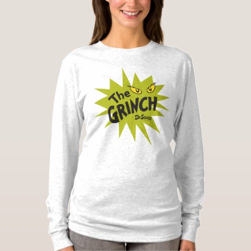 Classic Grinch  Green Starburst T_Shirt