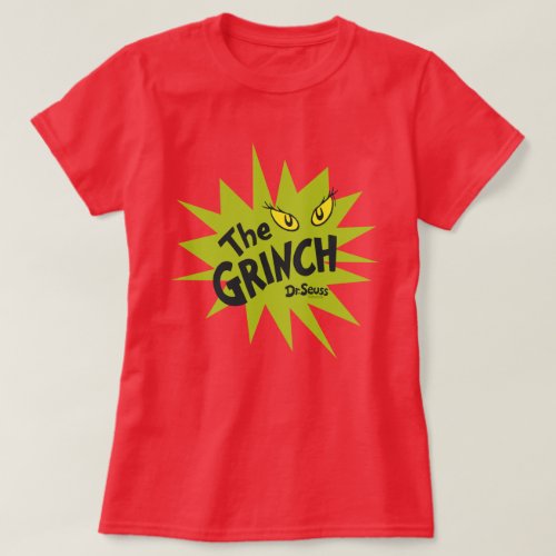 Classic Grinch  Green Starburst T_Shirt