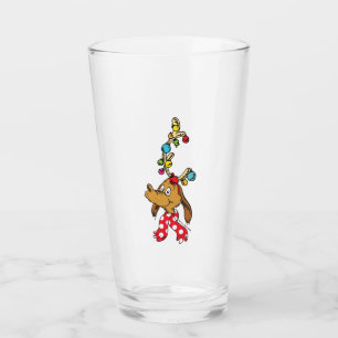 Classic Grinch   Max - Happy Wholidays Glass